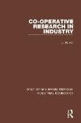Co-operative Research in Industry