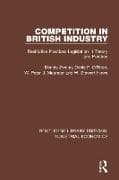 Competition in British Industry