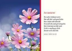 Eschbacher Textkarte. Sei behütet