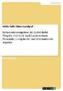 Infrastrukturengpässe im Luftverkehr. Vergabe von Start- und Landerechten. Nationale, europäische und internationale Aspekte