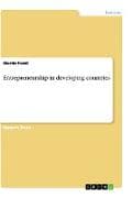 Entrepreneurship in developing countries