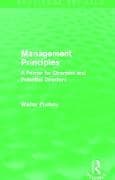 Management Principles (Routledge Revivals)