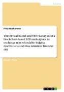 Theoretical model and SWOT-analysis of a blockchain-based B2B marketplace to exchange non-refundable lodging reservations and thus minimize financial risk
