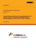 Die gerichtliche Anordnung einer Sonderprüfung nach § 142 Abs. 2 AktG trotz interner Ermittlungen (unter Berücksichtigung von OLG Celle, 8.11.2017, 9 W 86/17)