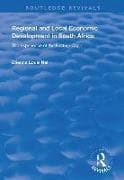 Regional and Local Economic Development in South Africa