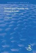 Technological Capability and Learning in Firms
