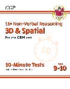 11+ CEM 10-Minute Tests: Non-Verbal Reasoning 3D & Spatial - Ages 9-10 (with Online Edition)