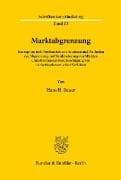Marktabgrenzung
