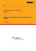 Vergleich der Goodwill Bilanzierung nach HGB, IFRS und US GAAP