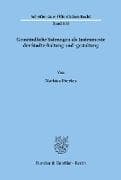 Gemeindliche Satzungen als Instrumente der Stadterhaltung und -gestaltung