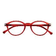 Brille. TROPIC, G26300, rot, Kunststoffbrille mit Federtechnik , +1.50 dpt