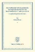 Das Problem der Arbeitspreisstatistik und seine Lösung mit Hilfe von Berufssterblichkeits- und Lohnstatistik
