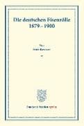 Die deutschen Eisenzölle 1879-1900