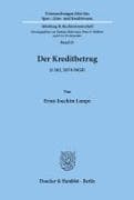 Der Kreditbetrug (§ 263, 265 b StGB)