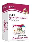 GCSE AQA Spanish: Vocabulary Revision Question Cards (For exams in 2025)