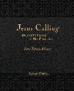 Jesus Calling Note-Taking Edition, Leathersoft, Black, with full Scriptures