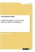 Quality Management Systems and Processes. The Case of Barclays