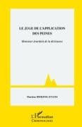Le juge de l'application des peines