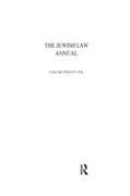 Jewish Law Annual Volume 21