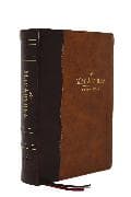 ESV, MacArthur Study Bible, 2nd Edition, Leathersoft, Brown