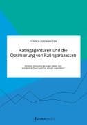 Ratingagenturen und die Optimierung von Ratingprozessen. Welchen Herausforderungen sehen sich Standard & Poor's und Co. derzeit gegenüber?
