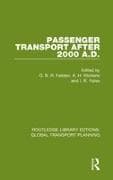 Passenger Transport After 2000 A.D