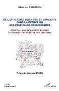 De l'efficacité des mots et concepts dans la définition des politiques économiques