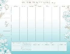 Self-Care Weekly Planner Notepad