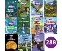 Project X CODE Yellow-Lime Book Bands Oxford Levels 3-11 Super Easy Buy Pack