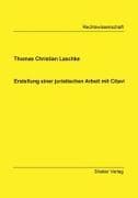 Erstellung einer juristischen Arbeit mit Citavi
