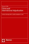 China and International Adjudication