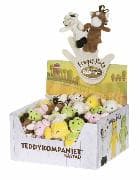 Plüsch Fingerpuppen Hoftiere 9 cm / Display 36 Stück