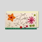 Doppelkarte. Patchwork Geburtstag