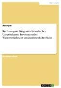 Rechnungsstellung mittelständischer Unternehmen. Internationaler Warenverkehr aus umsatzsteuerlicher Sicht
