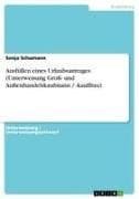 Ausfüllen eines Urlaubsantrages (Unterweisung Gross- und Aussenhandelskaufmann / -kauffrau)