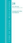 Code of Federal Regulations, Title 24 Housing and Urban Development 1700-End, Revised as of April 1, 2021