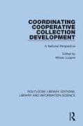 Coordinating Cooperative Collection Development