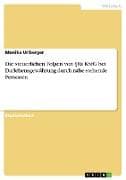 Die steuerlichen Folgen von §8a KStG bei Darlehensgewährung durch nahe stehende Personen