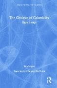 The Critique of Coloniality