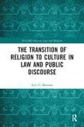 The Transition of Religion to Culture in Law and Public Discourse