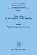 Legal Issues in International Credit Transfers
