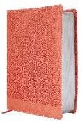 NIrV, Giant Print Compact Bible, Leathersoft, Peach, Comfort Print