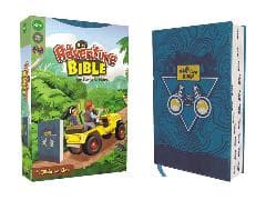 NIrV, Adventure Bible for Early Readers, Leathersoft, Blue, Full Color, Thumb Indexed Tabs