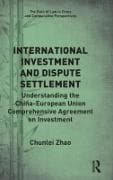 International Investment and Dispute Settlement