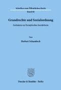 Grundrechte und Sozialordnung