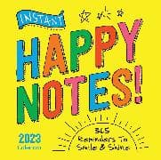 2023 Instant Happy Notes Boxed Calendar
