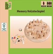 Memory Holzsteckspiel