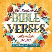 The Illustrated Bible Verses Wall Calendar 2023