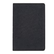 CSB Large Print Thinline Bible, Black Leathertouch