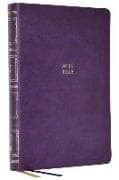 KJV Holy Bible: Paragraph-style Large Print Thinline with 43,000 Cross References, Purple Leathersoft, Red Letter, Comfort Print: King James Version